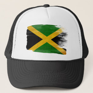 Gorra del camionero de la bandera de Jamaica