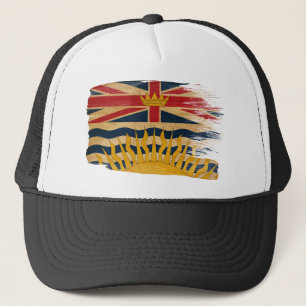 Gorra del camionero de la bandera de la Columbia