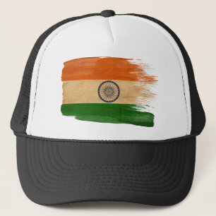 Gorra del camionero de la bandera de la India