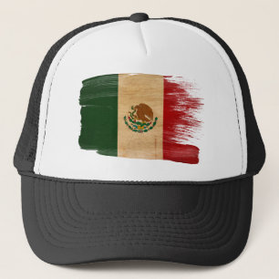 Gorra del camionero de la bandera de México