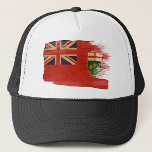 Gorra del camionero de la bandera de Ontario