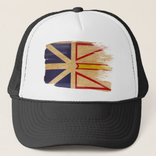 Gorra del camionero de la bandera de Terranova