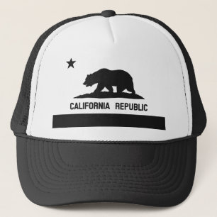 Gorra del camionero de la bandera del estado de la