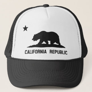 Gorra del camionero de la bandera del estado de la