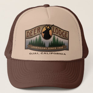 Gorra del camionero de la casa de campo de los