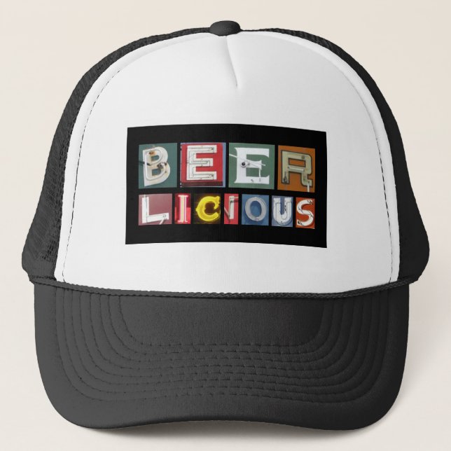 Gorra del camionero de la Cerveza-Licious (Anverso)