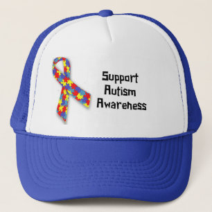 Gorra del camionero de la conciencia del autismo