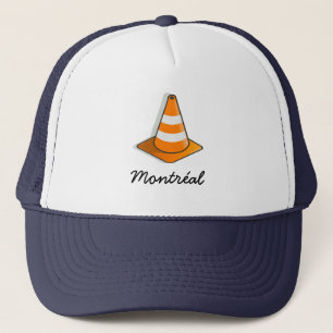 Gorra del camionero de la construcción de Montreal