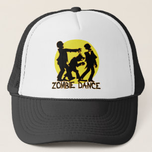 Gorra del camionero de la danza del zombi