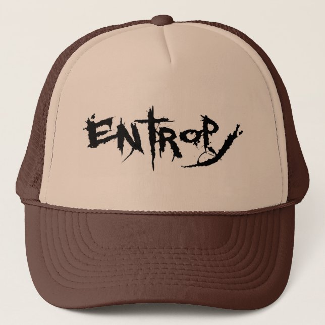 Gorra del camionero de la entropía (Anverso)