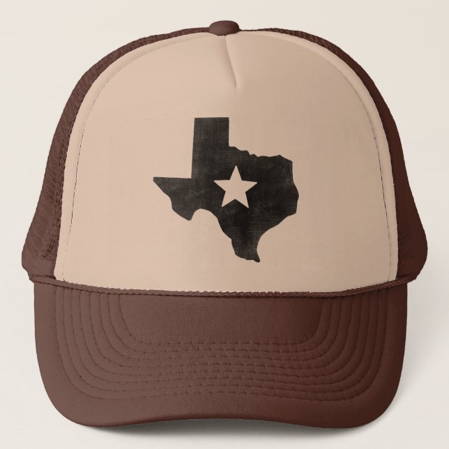 Gorra del camionero de la estrella de Tejas (Anverso)