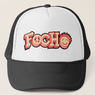 Gorra del camionero de la etiqueta de Focho
