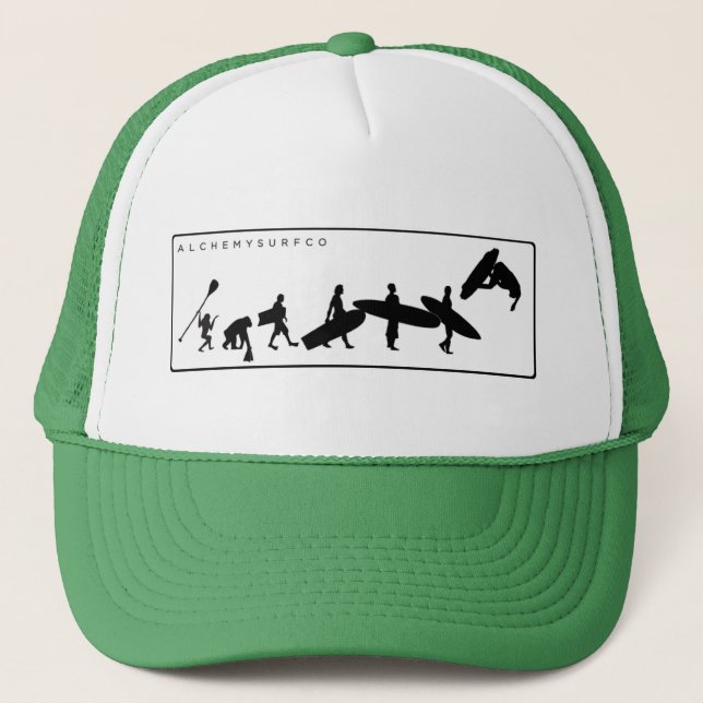Gorra del camionero de la evolución de la resaca (Anverso)