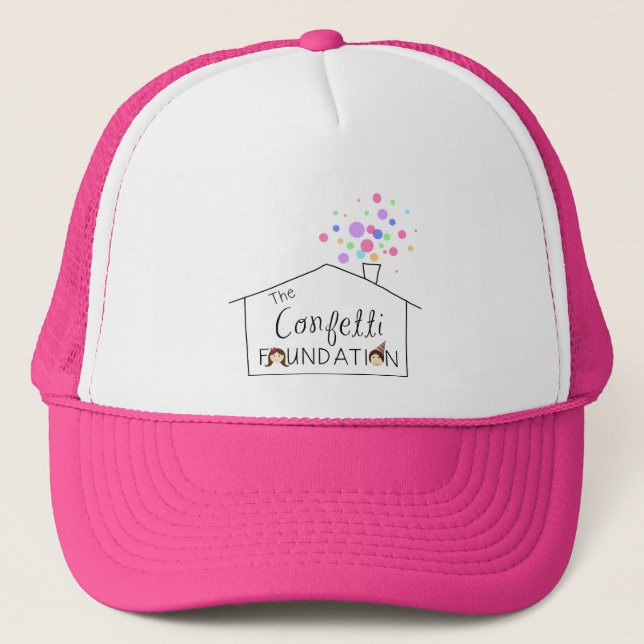 Gorra del camionero de la fundación del confeti (Anverso)