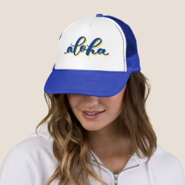 Gorra del camionero de la hawaiana