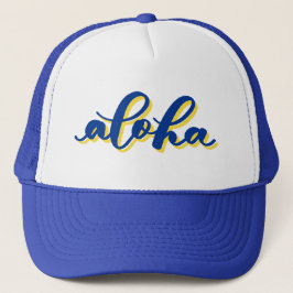 Gorra del camionero de la hawaiana