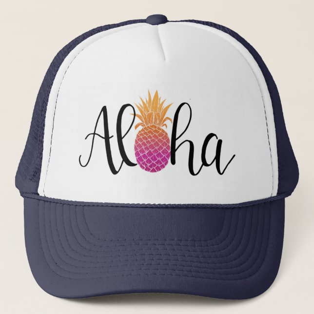 Gorra del camionero de la hawaiana (Anverso)