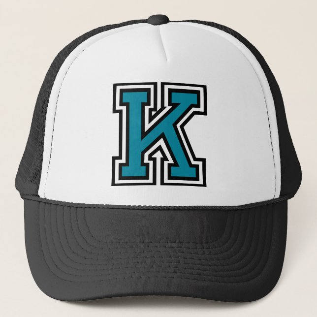 Gorra del camionero de la letra "K" (Anverso)
