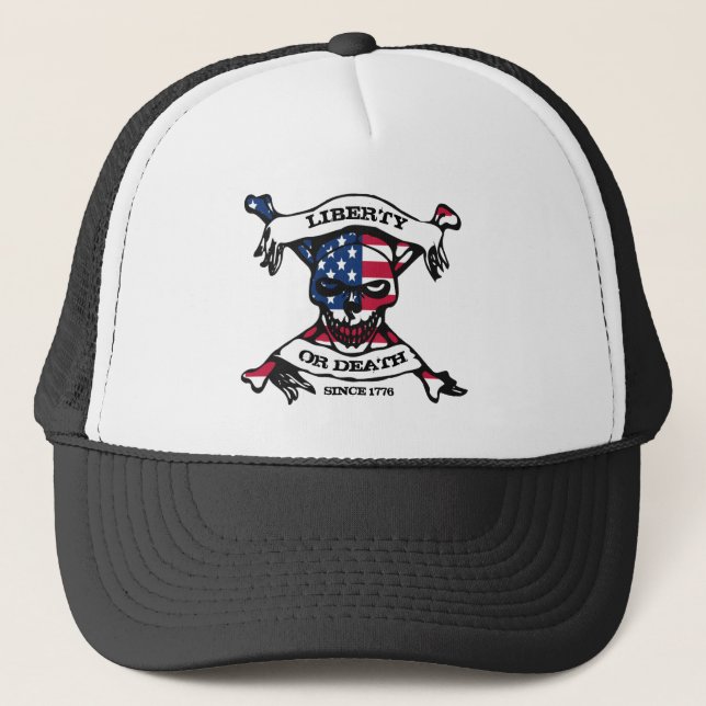Gorra del camionero de la libertad o de la muerte (Anverso)