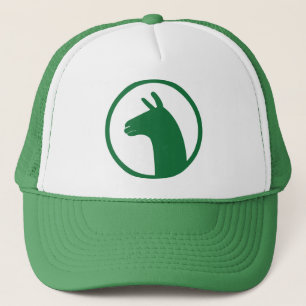 Gorra del camionero de la LLAMA - verde