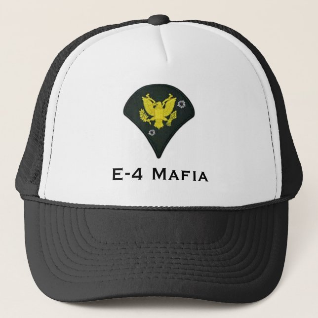 Gorra del camionero de la mafia E-4 (Anverso)