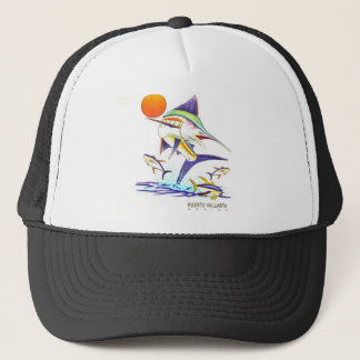 Gorra del camionero de la malla del pez volador de