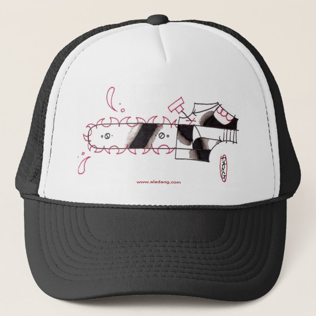gorra del camionero de la motosierra (Anverso)