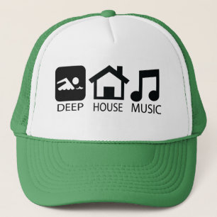 Gorra del camionero de la música de la casa