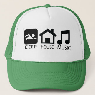 Gorra del camionero de la música de la casa