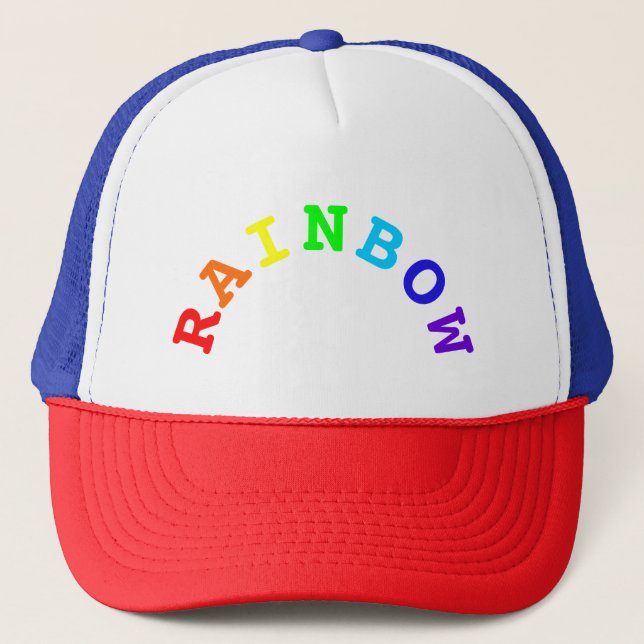 Gorra del camionero de la palabra del arco del (Anverso)