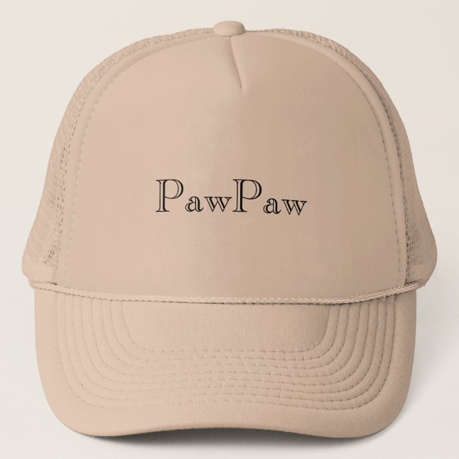 Gorra del camionero de la "papaya" (Anverso)