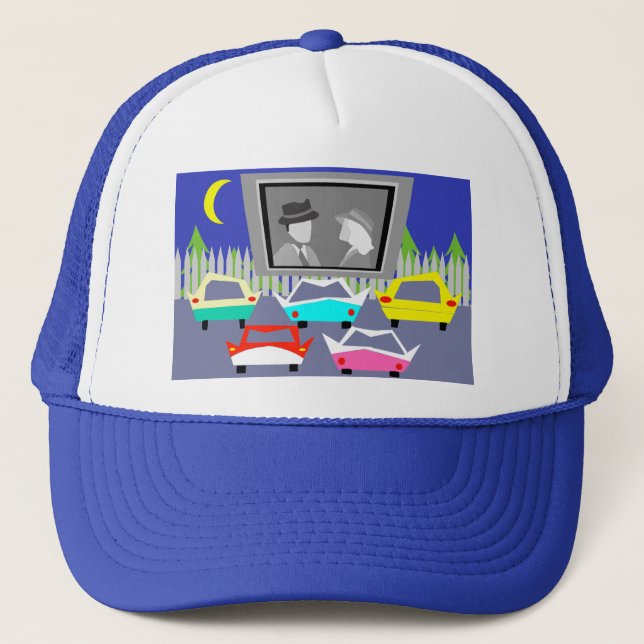 Gorra del camionero de la película del autocinema (Anverso)