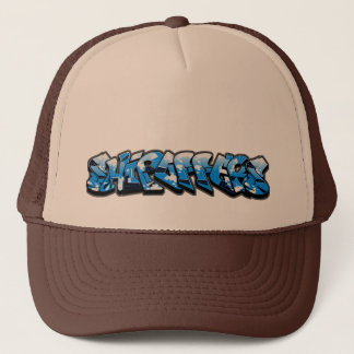 Gorra del camionero de la pintada