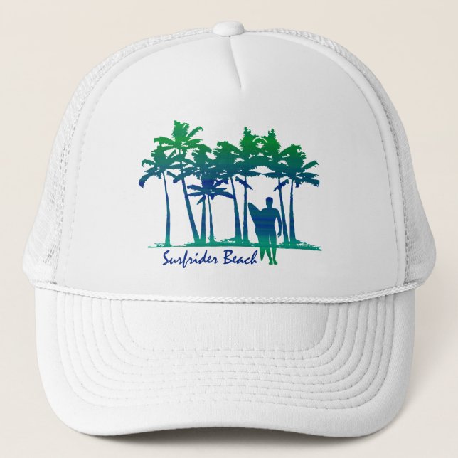 Gorra del camionero de la playa de Surfrider (Anverso)