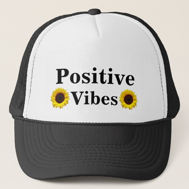 Gorra del camionero de la positividad (Anverso)