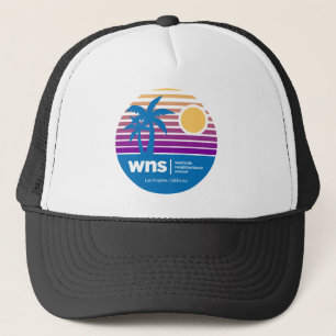 Gorra del camionero de la puesta del sol