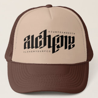 Gorra del camionero de la resaca de la alquimia::