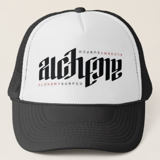Gorra del camionero de la resaca de la alquimia::