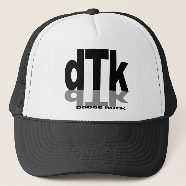 Gorra del camionero de la roca de Dodge - dTk (Anverso)
