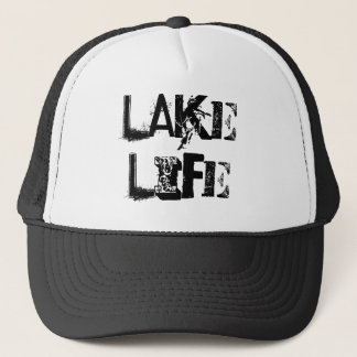 Gorra del camionero de la vida del lago