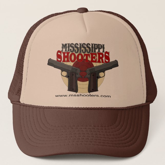 Gorra del camionero de las pistolas de Mississippi (Anverso)