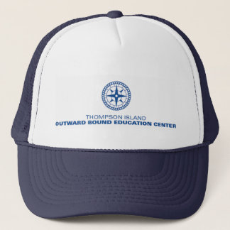 Gorra del camionero de los azules marinos de la
