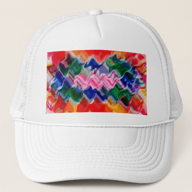 Gorra del camionero de los colores primarios (Anverso)