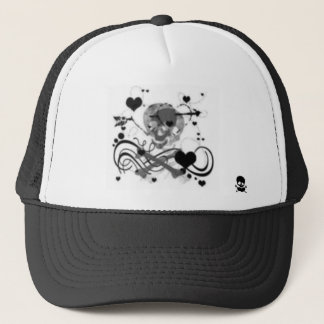 gorra del camionero de los cráneos