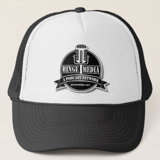 Gorra del camionero de los medios del Binge