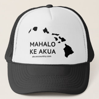 Gorra del camionero de Mahalo KE Akua
