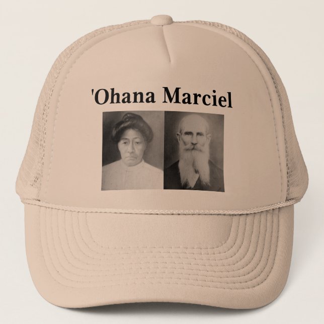 gorra del camionero de Marciel del ʻOhana (Anverso)