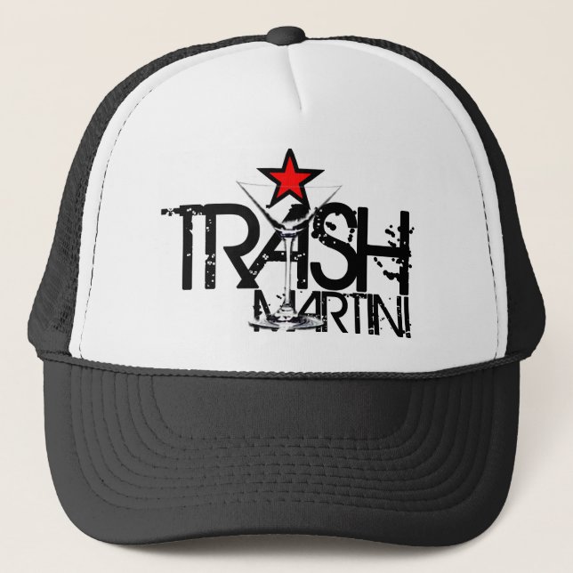 Gorra del camionero de Martini de la basura (Anverso)
