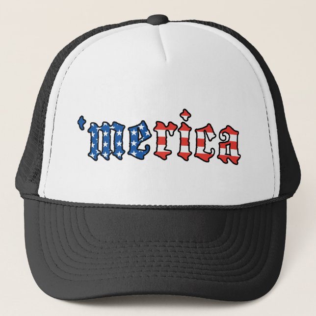 Gorra del camionero de Merica (Anverso)