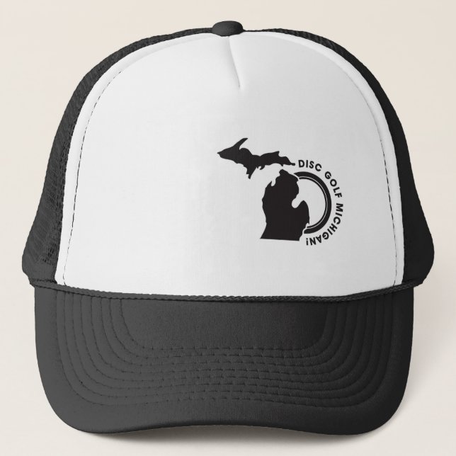 Gorra del camionero de Michigan del golf del disco (Anverso)